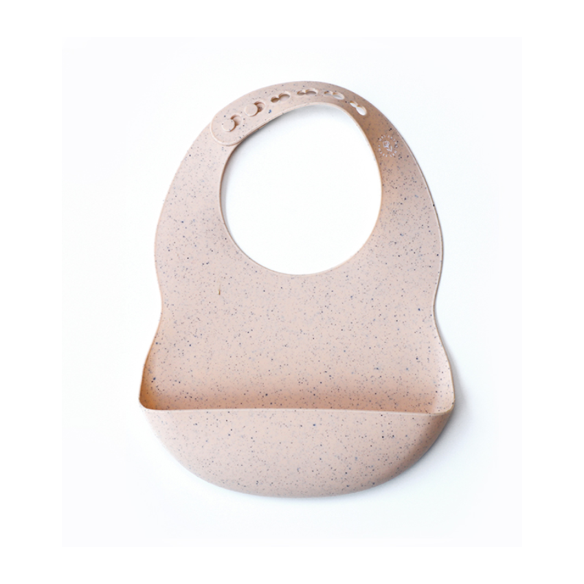 Mrs Ertha - Silikon Lätzchen Blush Speckle