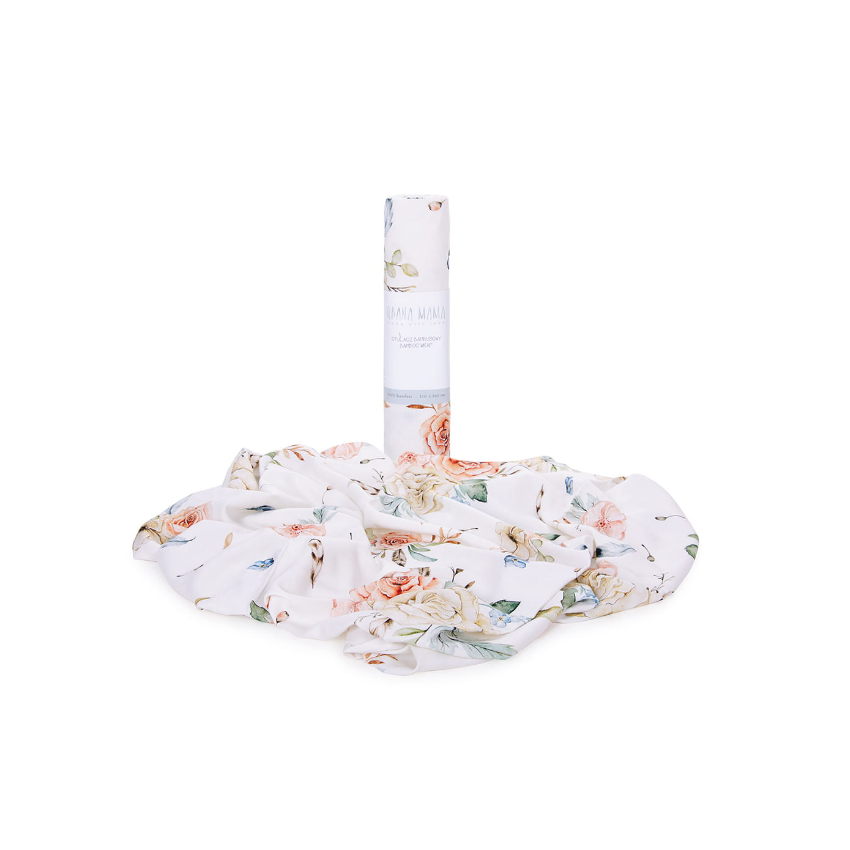 Qbana Mama - Bambus Muslin 2er Set Vintage Flowers