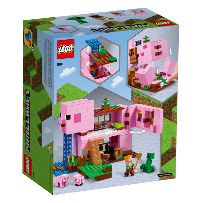 LEGO® Minecraft 21170 - Das Schweinehaus