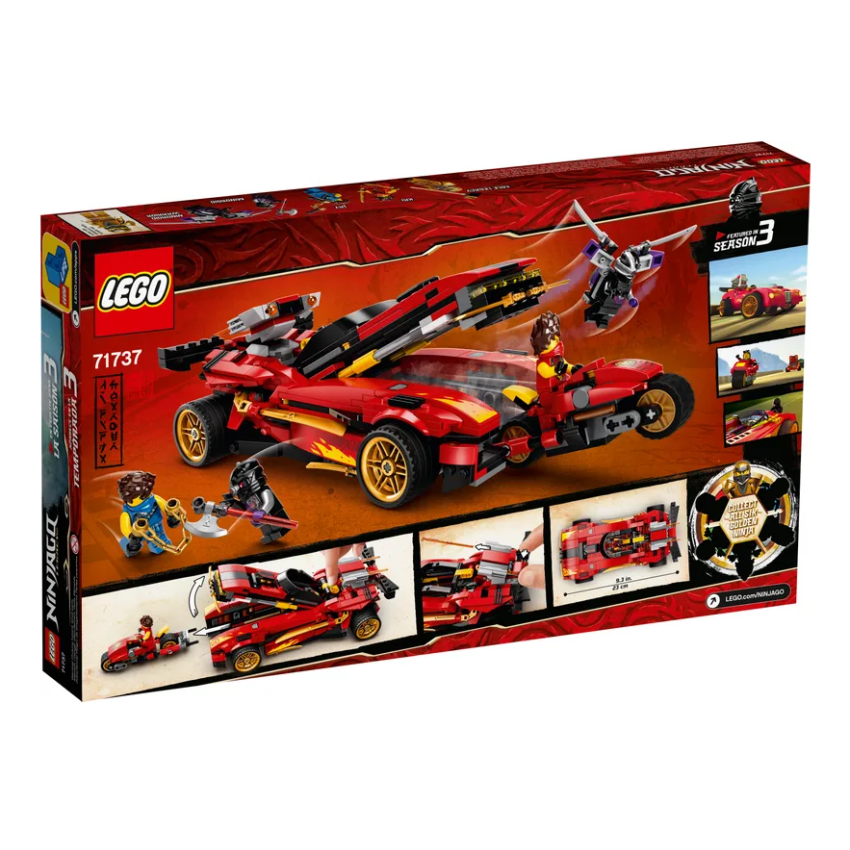 LEGO® Ninjago 71737 - X-1 Ninja Supercar