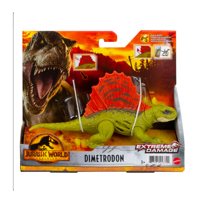 Mattel - Jurassic World Extreme Damage - Dimetrodon
