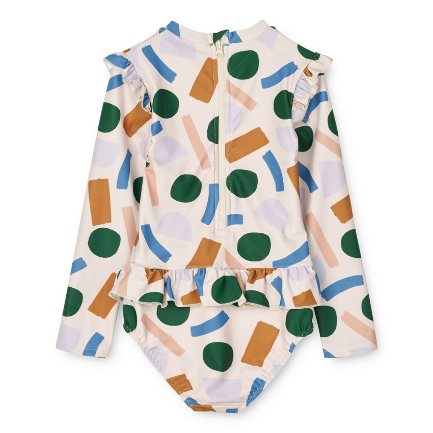 LIEWOOD - Sille UV Badeanzug Paint Stroke