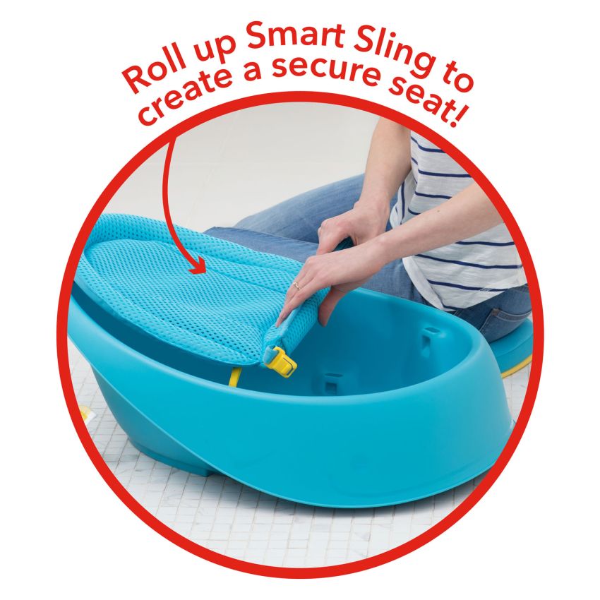 Skip Hop - Badewanne Moby 3 Stufen verstellbar blau