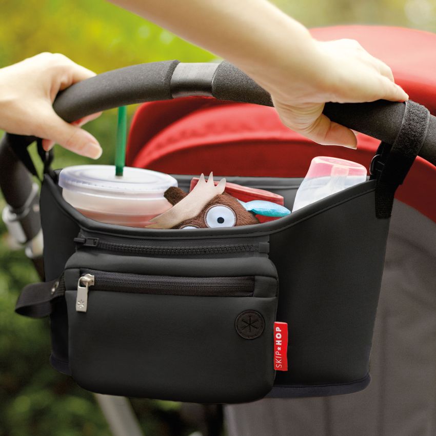 Skip Hop - Kinderwagen-Organizer schwarz