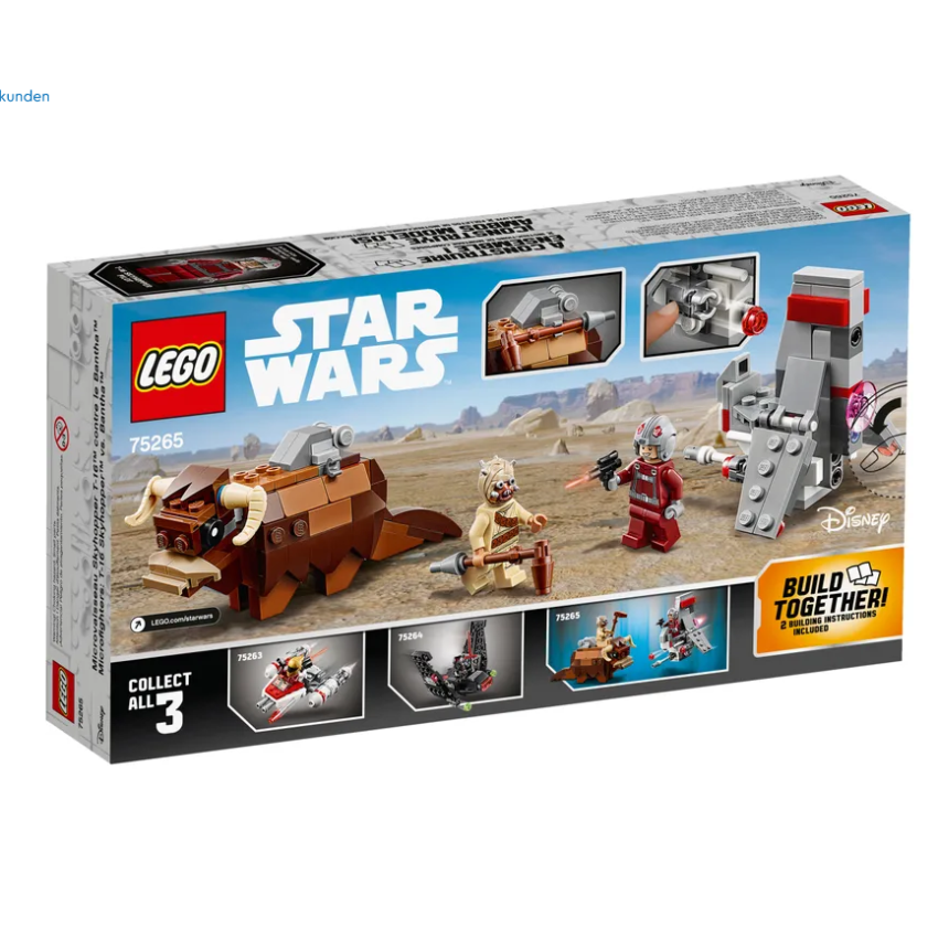 LEGO® Star Wars 75265 - T-16 Skyhopper vs Bantha Microfighters