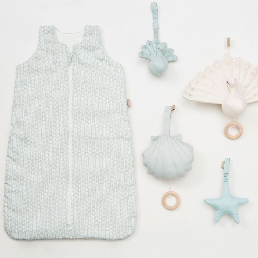 Cam Cam Copenhagen Schlafsack Grey Wave