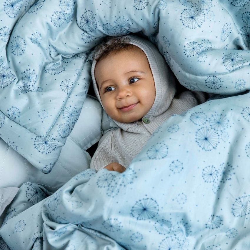 Cam Cam Copenhagen - Decke gefüttert 90 x 120cm Dandelion Petrol