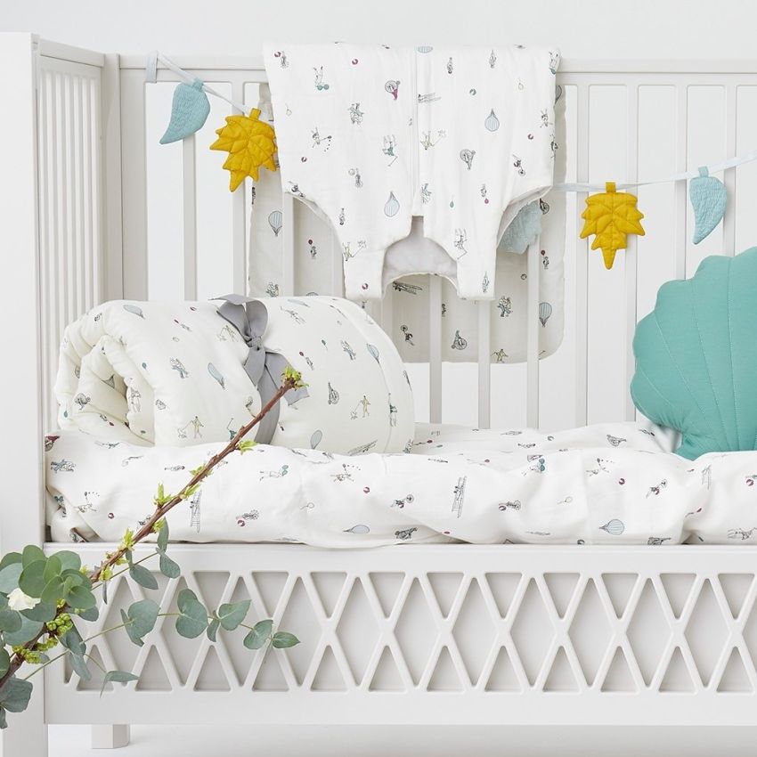 Cam Cam Copenhagen - Decke gefüttert 90 x 120cm Pressed Leaves Holiday