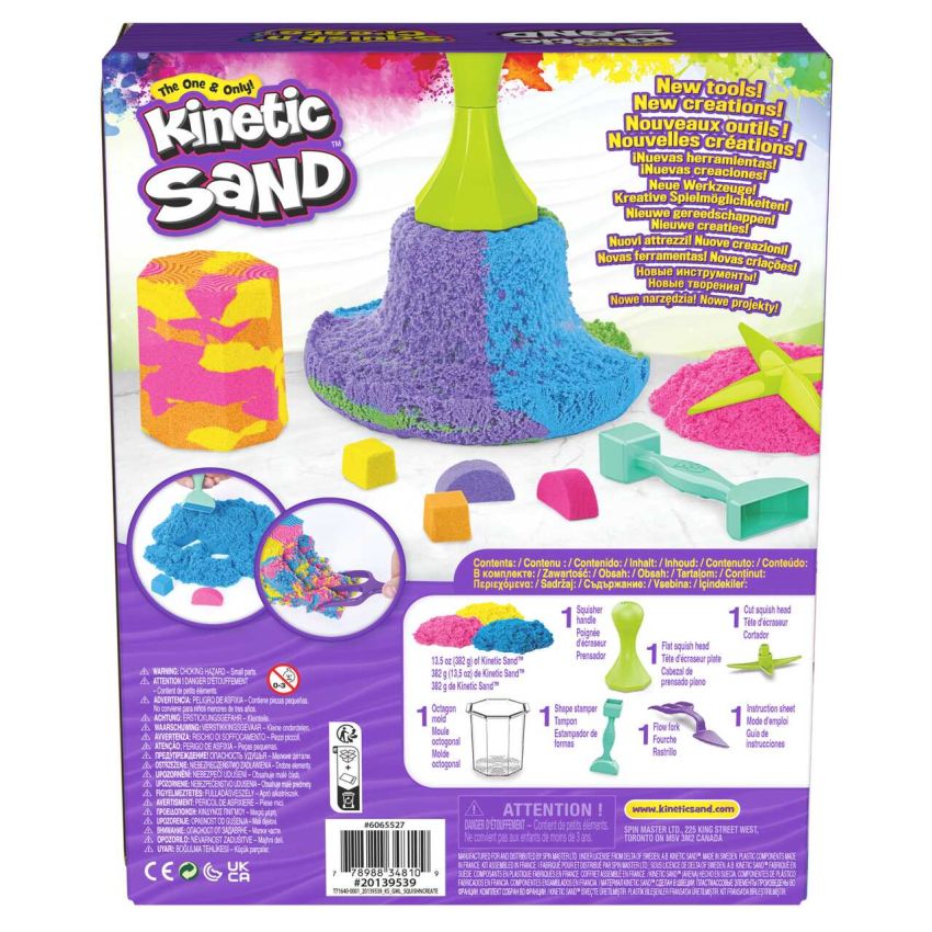 Spin Master - Kinetic Sand Sand Squish N Create