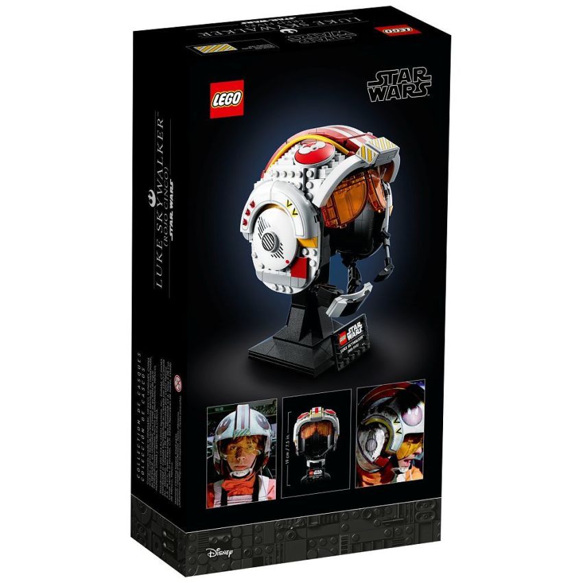 LEGO® Star Wars 75327 - Helm von Luke Skywalker Rot Fünf