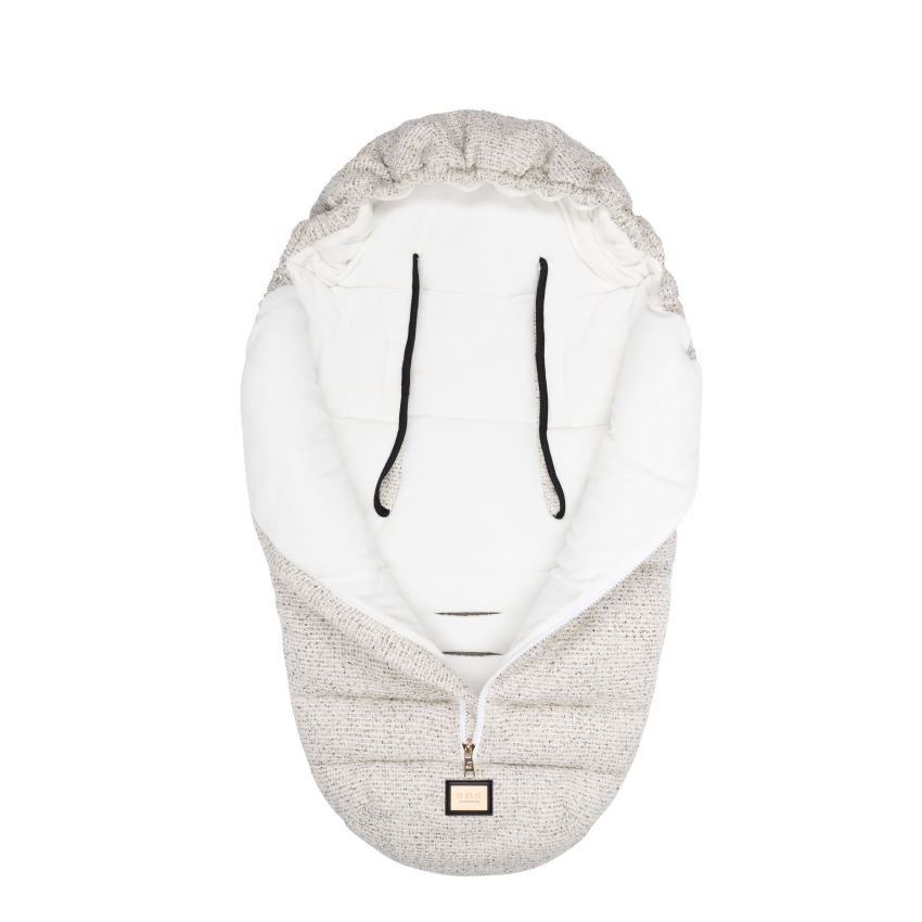 Bjällra of Sweden - Fusssack Grey Tweed