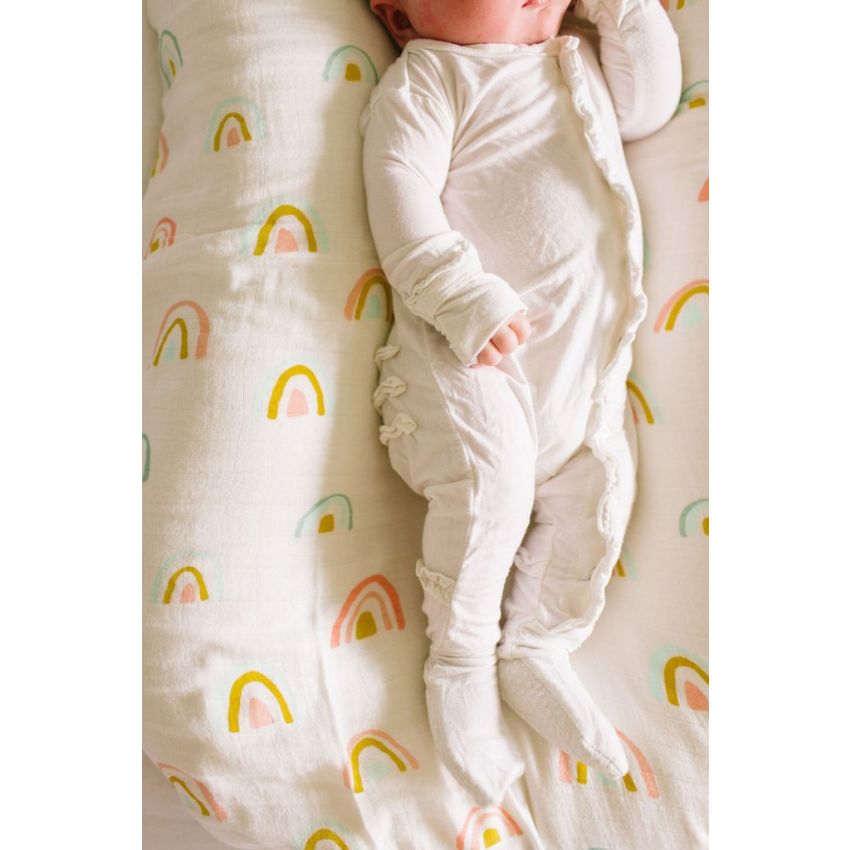 LouLou Lollipop - Muslin Swaddle Pastell Rainbow