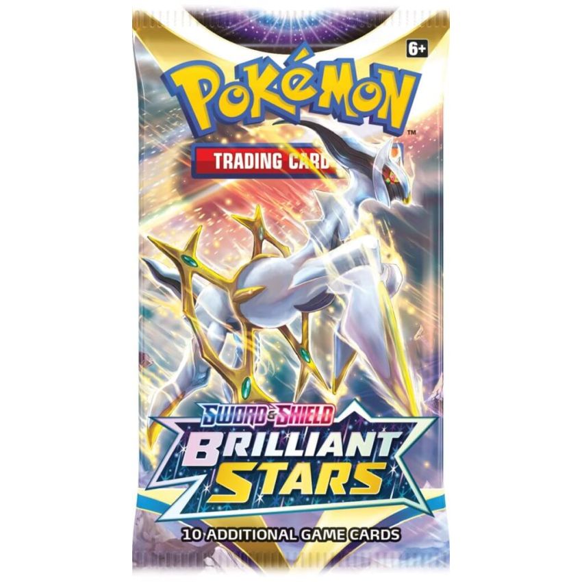 AMIGO - Pokemon SWSH9 Brilliant Stars Booster Blister – Italiensich