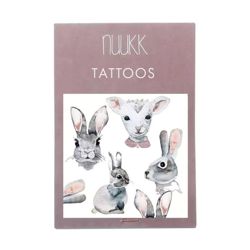 nuukk - Bio Kindertattoo Hasen