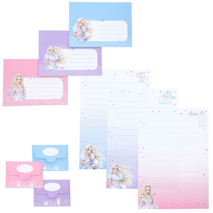 Depesche - TOPModel Briefpapier in Fächermappe Iceworld