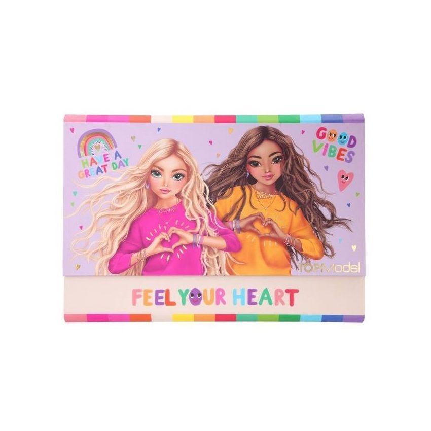 Depesche - TOPModel Briefpapier in Fächermappe Selflove