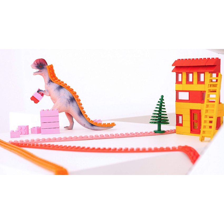 Mayka - LEGO Klebeband - 2-reihig - 2m