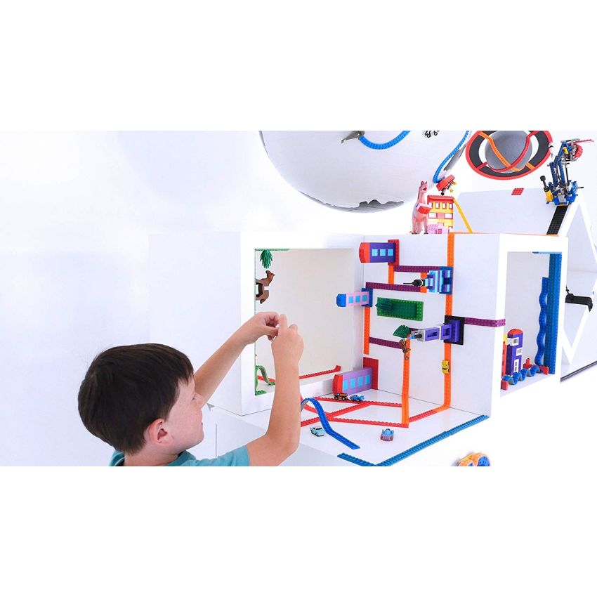 Mayka - LEGO Klebeband - 2-reihig - 2m