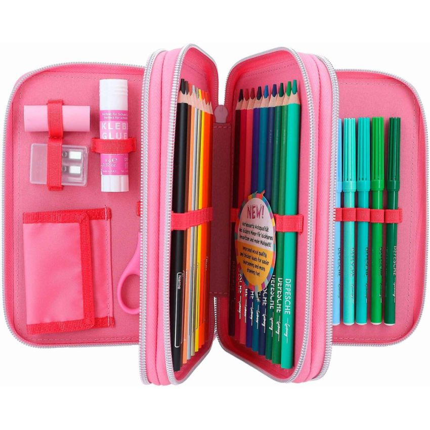 TOPModel - 3-Fach Federtasche One Love