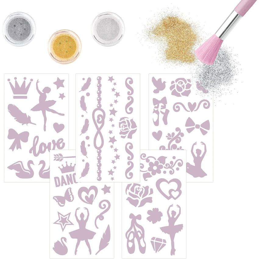 TOPModel - Glitzer Tattoo Set Ballet