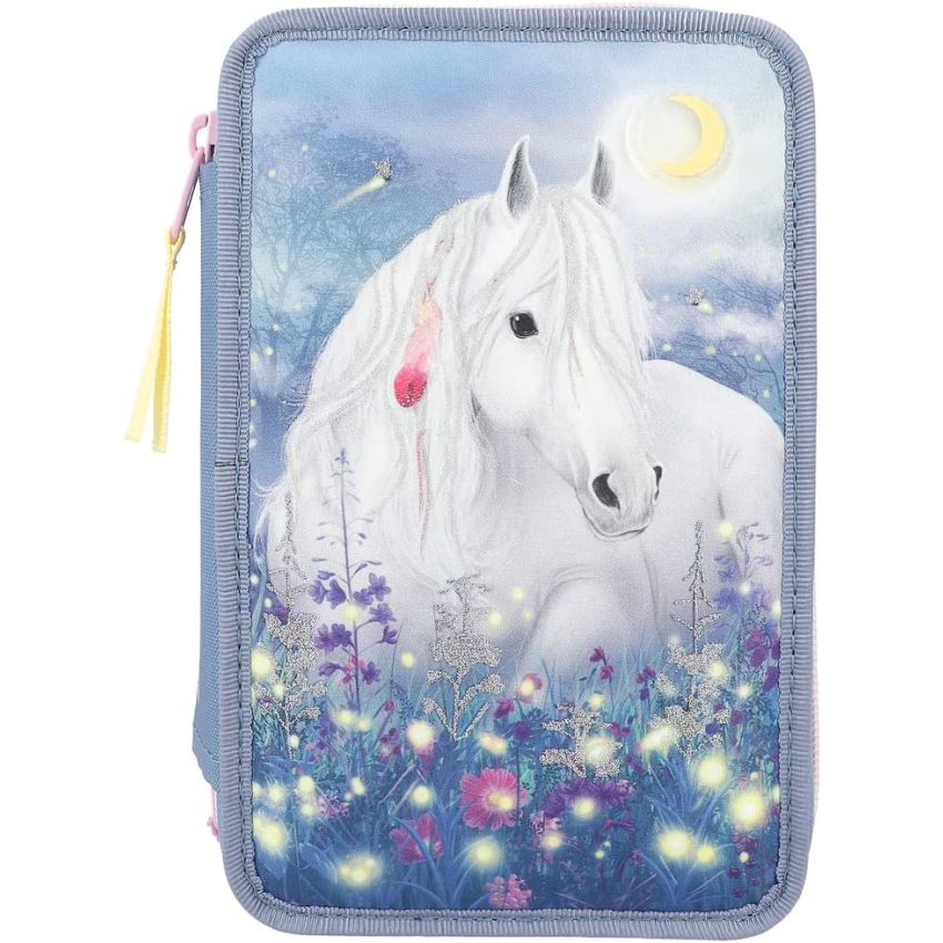 Depesche - Miss Melody 3-fach Federtasche Miss Melody Glühwürmchen