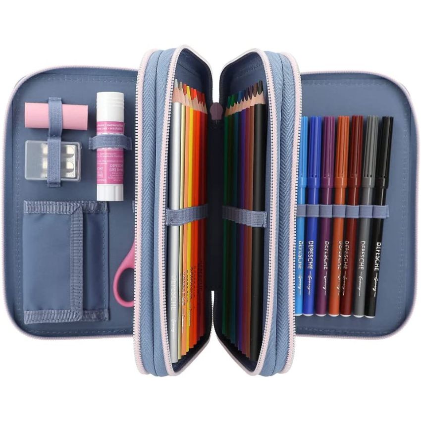 Depesche - Miss Melody 3-fach Federtasche Miss Melody Glühwürmchen