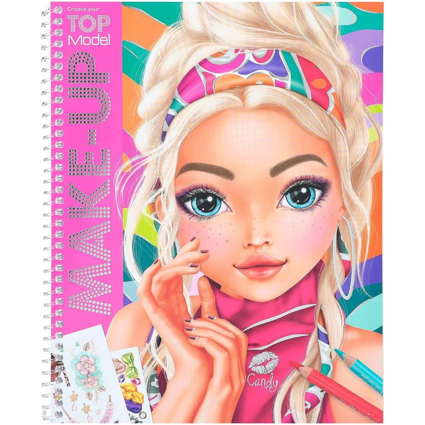 TOPModel - Create your Make-Up Malbuch