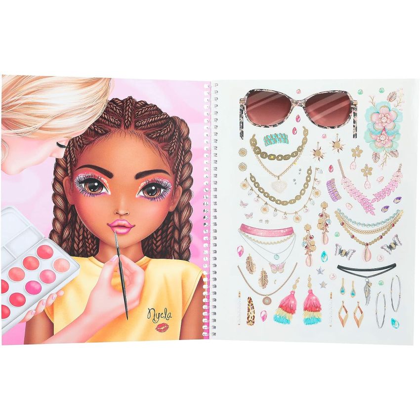 TOPModel - Create your Make-Up Malbuch