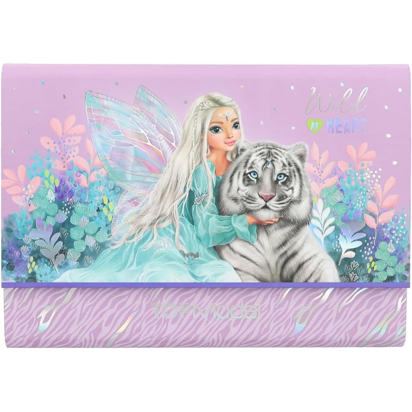 TOPModel - Briefpapier in Fächermappe Fantasy Tiger