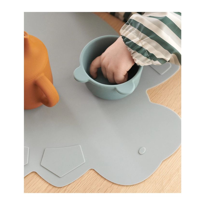 LIEWOOD - Tracy Tischset Dino Dove Blue