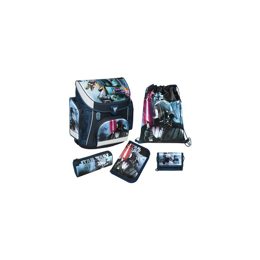 Undercover - Scooli Schulrucksack Star Wars 5-teilig