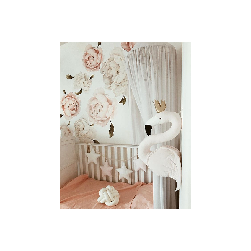 Love me Decoration - XL Sterngirlande lila dunkelgrau