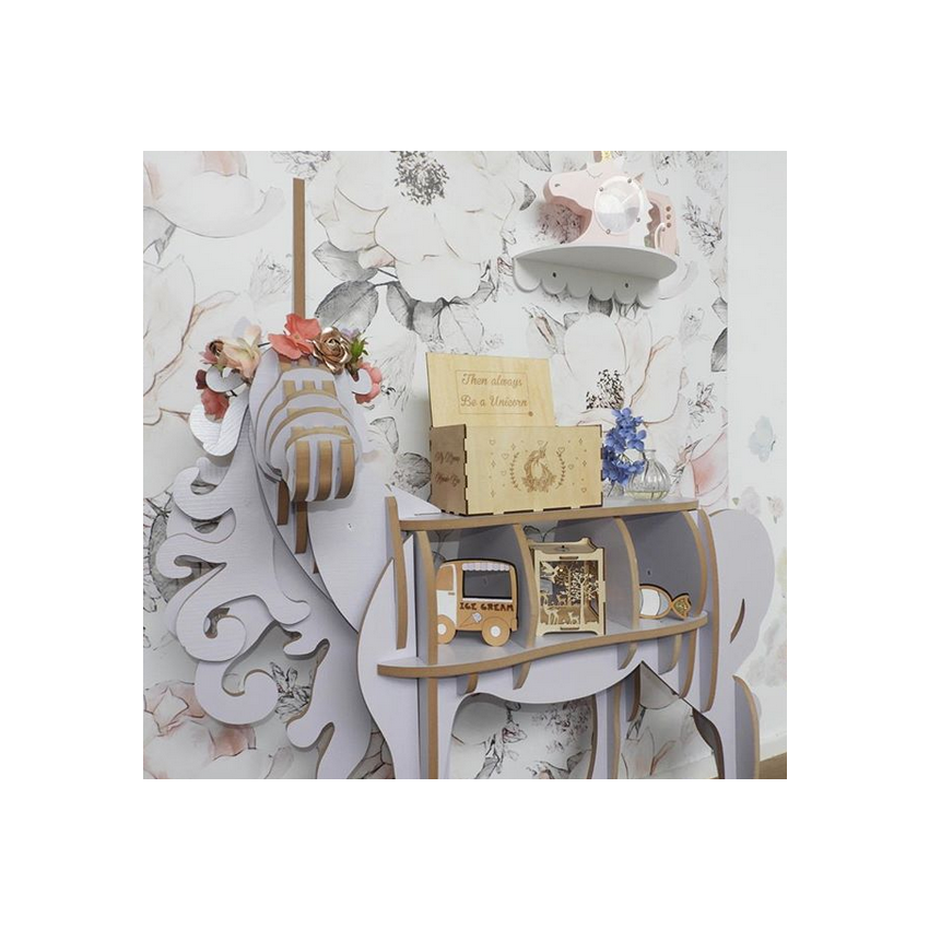 Devine Design - Einhorn Regal arktis- weiss