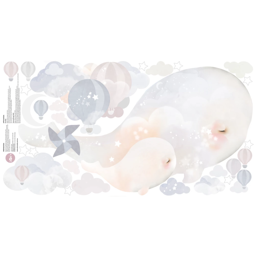 Schmooks - Wandsticker Beluga