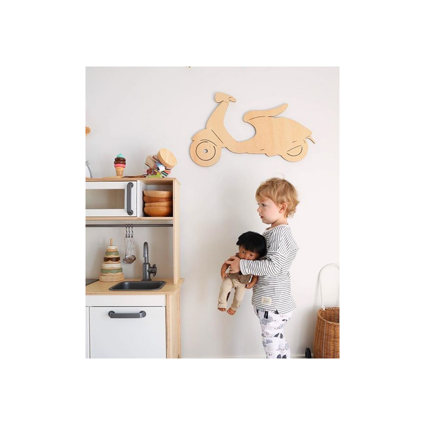 Devine Design - Wanddekoration Roller (auch zum selbstgestalten und bemalen)