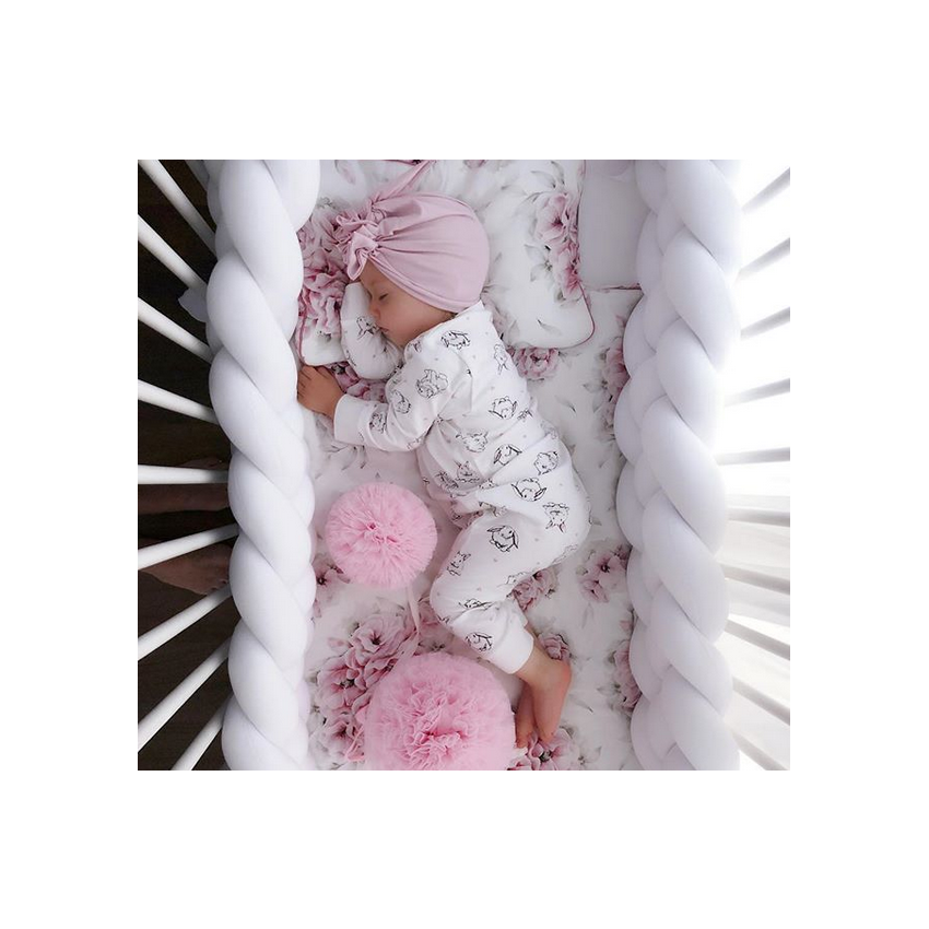 Sparrow - Bettschlange Babyblau