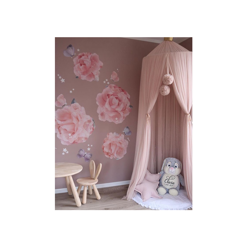 Schmooks - Wandsticker Peonies & Butterflies Pack 3