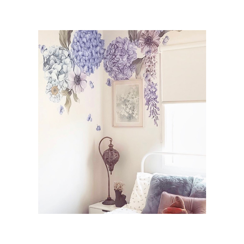 Ginger Monkey - Hydrangea blue & lila