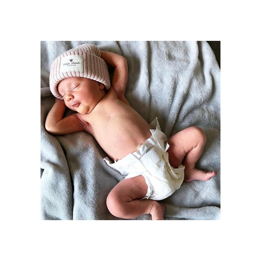 Elodie - Woll- Mütze Powder Pink