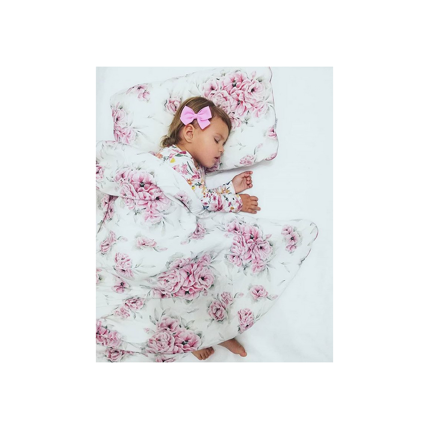 Qbana Mama - Bettdeckenset mit Kissen gefüttert 