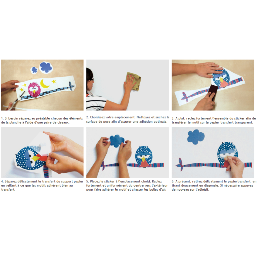 Lilipinso - Wandsticker Kleine Nüsschen