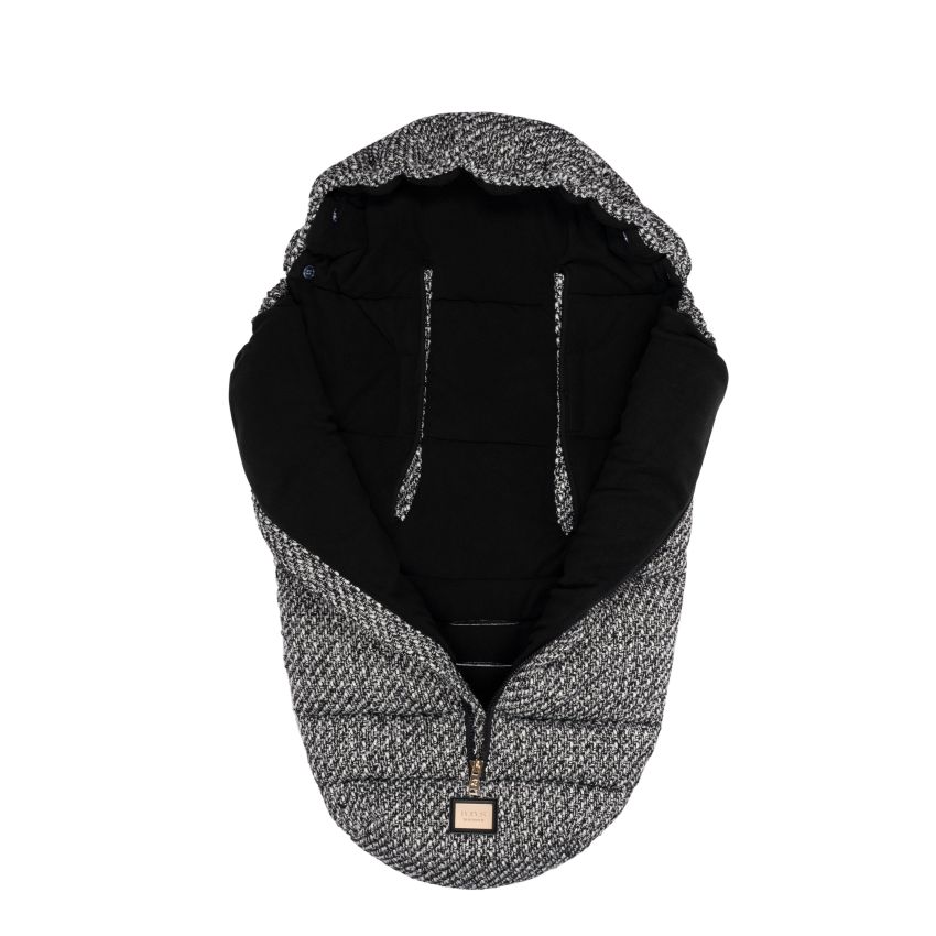 Bjällra of Sweden - Fusssack Black Tweed