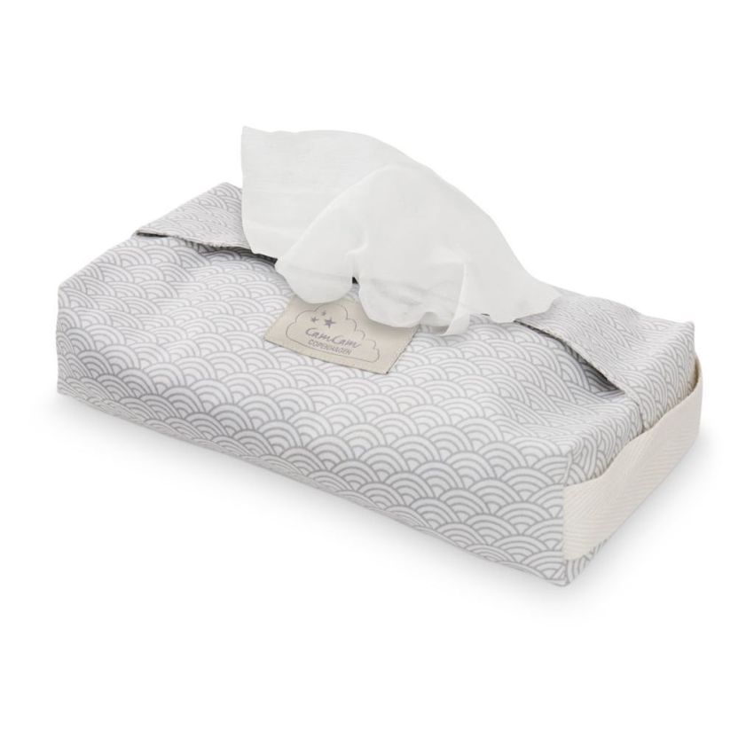 Cam Cam Copenhagen - Täschen für Feuchttücher Grey Wave