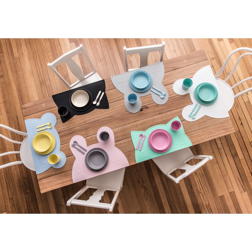 we might be tiny - Silikon Tischset Bär Grey