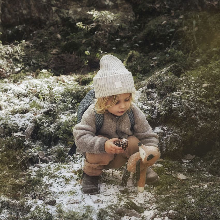 Elodie - Woll- Mütze Pure Lily White