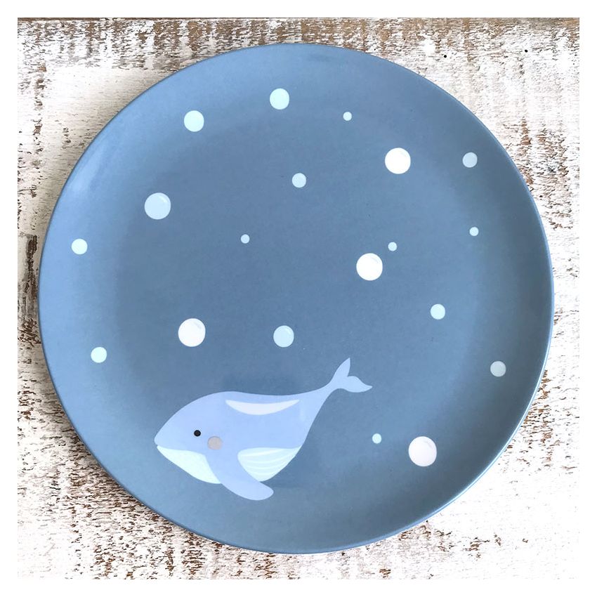 mintkind - Geschirrset Wal