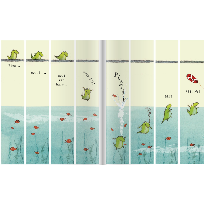 NordSüd Verlag - Das wasserscheue Krokodil