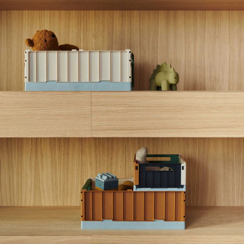 LIEWOOD - Kiste Weston Multicolor Sea Blue Mix L