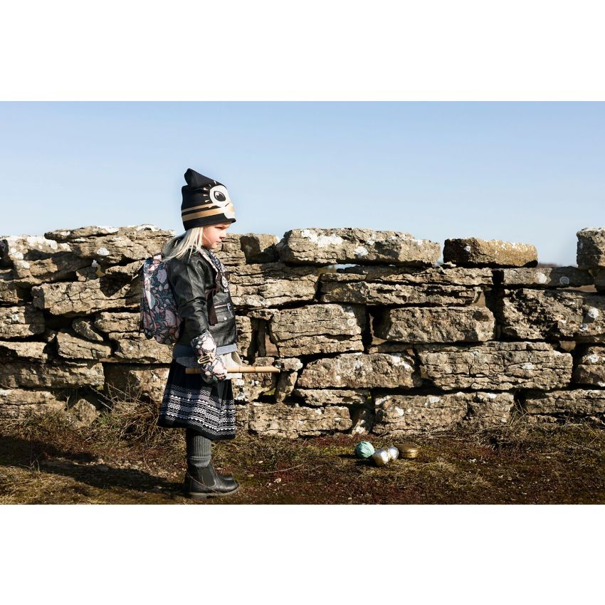 Elodie  - Winter Beanie Gilded Playful Pepe