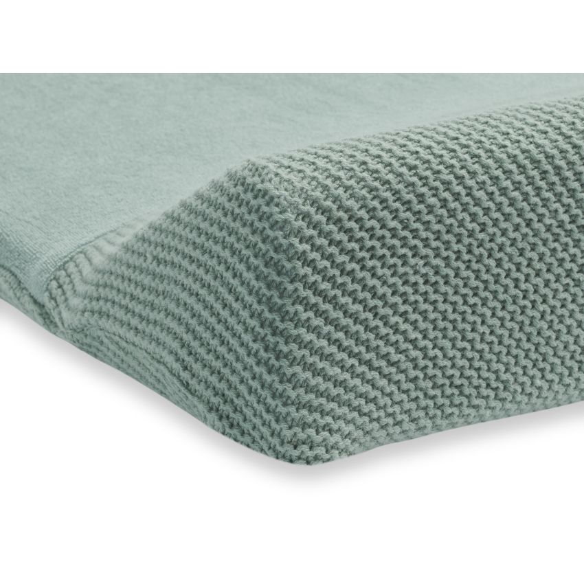 Jollein - Wickelmattenbezug Strick Forest Green